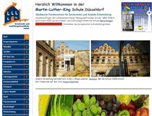 Tablet Screenshot of martin-luther-king-schule.de
